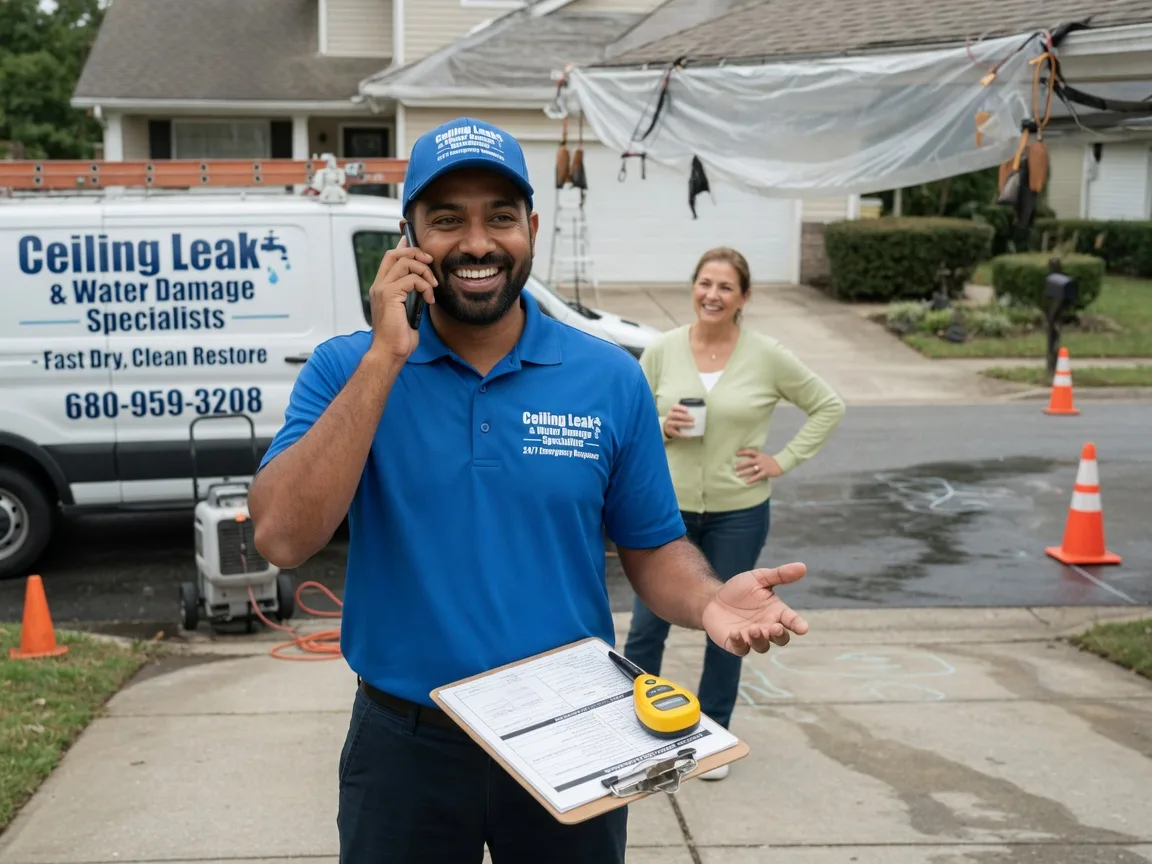 Ceiling Leak Cleanup Walling, TN FAQs